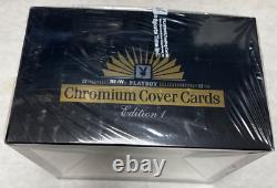 Playboy Chromium Cover Cards Edition 1 Factory Sealed Box (Donald Trump RC)