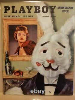 Playboy December 1954 Very Good Condition Free Shipping USA