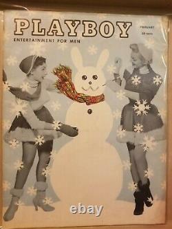 Playboy February 1955 Very Good Condition Free Shipping USA
