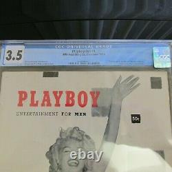 Playboy First Edition Dec. 1953 Marilyn Monroe Cgc Graded 3.5 Very Nice Copy