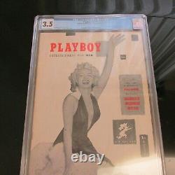 Playboy First Edition Dec. 1953 Marilyn Monroe Cgc Graded 3.5 Very Nice Copy