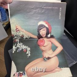 Playboy January 1955 Bettie Page Centerfold Ray Bradbury John Steinbeck