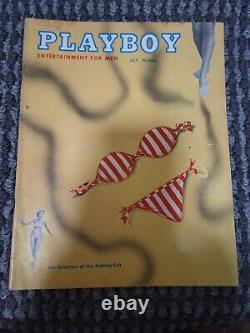 Playboy July 1954 GOOD CONDITION Free Shipping USA
