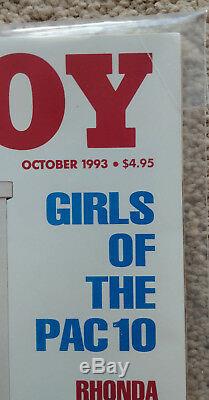 Playboy Magazine October 1993 -1 of the 10 most valuable editions. Original Print