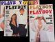 Playboy Magazines 1990 Partial Set With Donald Trump Issue -includes Centerfolds