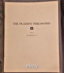 Playboy Philosophy Collection by Hugh M. Hefner Complete Four-Part Edition Playboy Philosophy Collection by Hugh M. Hefner Complete Four-Part Edition