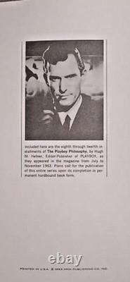 Playboy Philosophy Collection by Hugh M. Hefner Complete Four-Part Edition Playboy Philosophy Collection by Hugh M. Hefner Complete Four-Part Edition