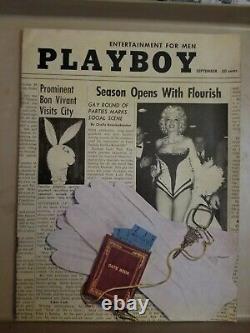 Playboy September 1955 Very Good Condition Free Shipping USA