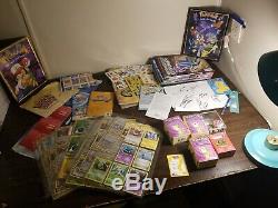 Pokemon Cards Binders Magazines pins coins game mats autographs (some digimon)