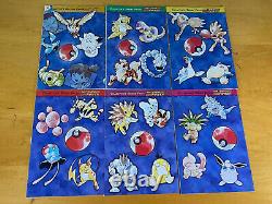 Pokemon Nintendo Power Magazine Collector's Series Full Set Complete Volumes 1-6