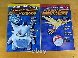 Pokemon Nintendo Power Magazine Collector's Series Full Set Complete Volumes 1-6