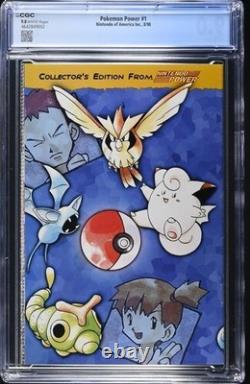 Pokemon Power Magazine 1st Issue CGC 9.0 Nintendo Power 1998