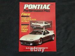 Pontiac Performance Plus Fiero Super Duty Guide Race Car Hot Rod Magazine 1983