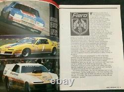 Pontiac Performance Plus Fiero Super Duty Guide Race Car Hot Rod Magazine 1983