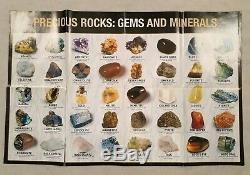 Precious Rocks Gems & Minerals Magazine Issues 1-67 Guide Case Poster 103 Stones