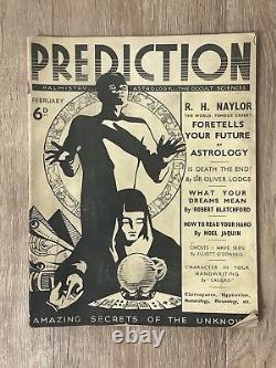 Prediction Magazine 1936 1st Edition 11 of the 1st Vol