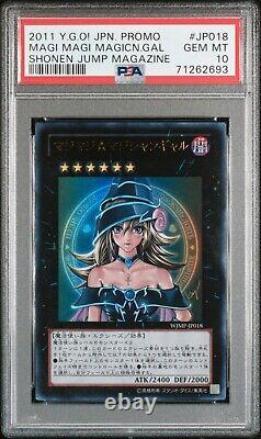 Psa 10 Magi Magi Magician Gal Shonen Jump Magazine Promo WJMP-JP018 Yugioh Holo