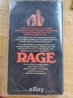 RAGE by Richard Bachman FIRST PRINTING 1977, as Bachman (aka Stephen King)