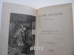 RARE 1895 1st & ONLY EDITION ART LEYENDECKER ILLUSTRATED BOOK ONE FAIR DAUGHTER