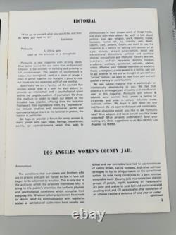 RARE 1972 Portcullis Lesbian Feminist Magazine 1st 2nd Published Lot Of 2
