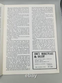 RARE 1972 Portcullis Lesbian Feminist Magazine 1st 2nd Published Lot Of 2