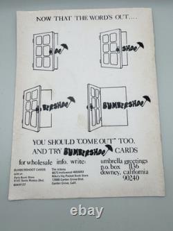RARE 1972 Portcullis Lesbian Feminist Magazine 1st 2nd Published Lot Of 2