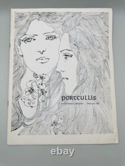 RARE 1972 Portcullis Lesbian Feminist Magazine 1st 2nd Published Lot Of 2