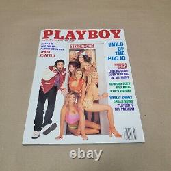 RARE 1ST EDITION October 1993 Playboy Magazine Jerry Seinfeld Pac 10 Girls