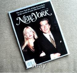 RARE 3 George's John JFK Kennedy Jr & Carolyn Besette NEW YORK Magazines 89 99