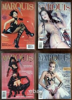 RARE 40 x MARQUIS Peter W. Czernich Rubber Dominatrix Latex Fashion Magazines PB