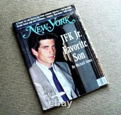 RARE George's John Kennedy Jr & Carolyn Bessette ALL 4 NY Magazines 1989- 1999 +
