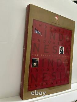 RARE Indonesia The First 50 Years 1945-1995 1st Edition HC Essays World Leaders