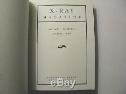 RARE LTD/ED HUNTER S. THOMPSON 1995 X-RAY MAGAZINE #4 with THOMPSON SHOT PHOTO