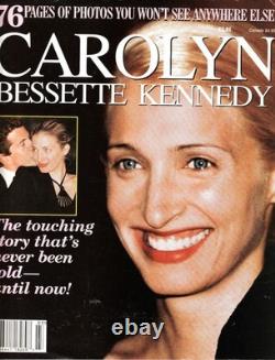 RARE Lot Of 2 Carolyn Bessette Magazine Covers 1996 NEWSWEEK & 1999 SPECIAL LN
