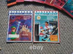 RARE Nintendo Power 1988 1st Year 7 Issue Sub Complete With Posters 1989 Fan Club