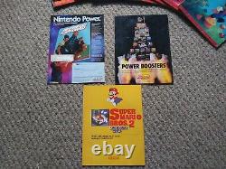 RARE Nintendo Power 1988 1st Year 7 Issue Sub Complete With Posters 1989 Fan Club