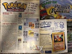 RARE Stage 1 Pokemon Charmeleon Card 24/102 + Nintendo Power Magazine Volume 118