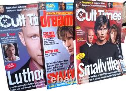 RARE! UK SMALLVILLE COVER STORY MAGAZINE Lot Of 9 Issues NEAR MINT