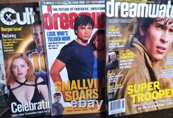 RARE! UK SMALLVILLE COVER STORY MAGAZINE Lot Of 9 Issues NEAR MINT