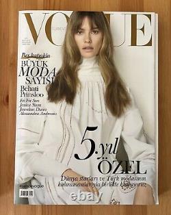 RARE Vogue Magazine Turkey 5 Years SPECIAL EDITION BOX Fashion Magazine