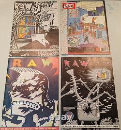 RAW The Graphix Magazine Complete Set of 12 Issues