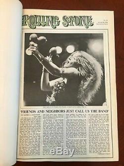 ROLLING STONE MAGAZINE Bound Book #2 Issues 16-30 August 1968 April 1969
