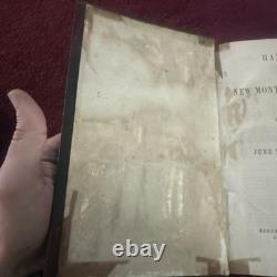 Rare! 1851 Harper's New Monthly Magazine Town-Ho's Story 1st MOBY DICK Melville