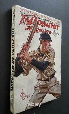 Rare 1911 Complete Popular Magazine Great Leyendecker Baseball Cover