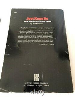 Rare 1976 1st Edition Jeet Kune Do BRUCE LEE martial arts book