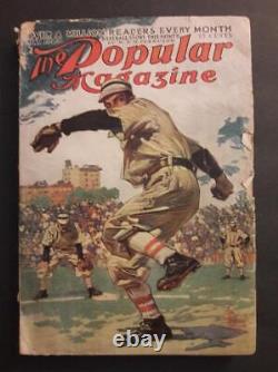 Rare Complete 1909 The Popular Magazine J C Leyendecker Cover Art Baseball