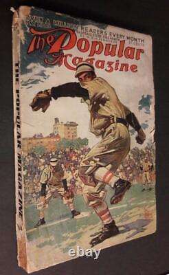 Rare Complete 1909 The Popular Magazine J C Leyendecker Cover Art Baseball