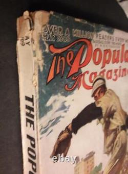 Rare Complete 1909 The Popular Magazine J C Leyendecker Cover Art Baseball