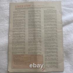 Rare Liberator Magazine Black Panthers