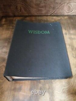 Rare Limited Edition Complete Jan Dec 1956 Wisdom Set With Binder 1st Edition